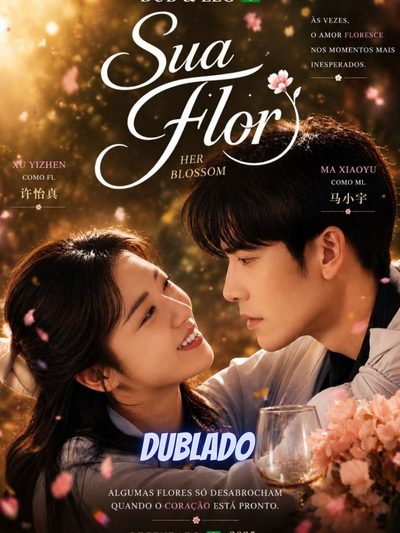 Capa da minisserie Sua Flor Sua Pequena Genciana a Flor Dela Renascer por Amor