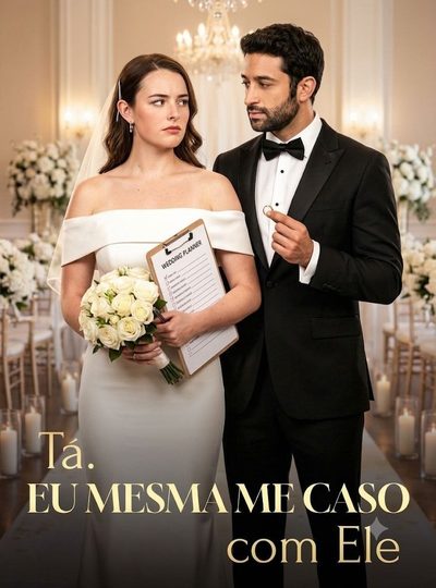 Capa da miniss&eacute;rie Tá. Eu Mesma Me Caso com Ele