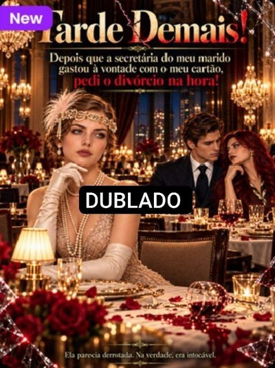 Capa da miniss&eacute;rie Tarde Demais! Depois que a Secretária do Meu Marido Gastou à Vontade com Meu Cartão, Pedi o Divórcio na Hora!