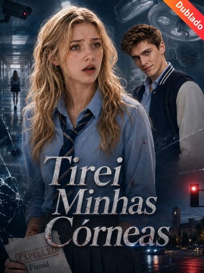 Capa da miniss&eacute;rie Tirei Minhas Córneas -