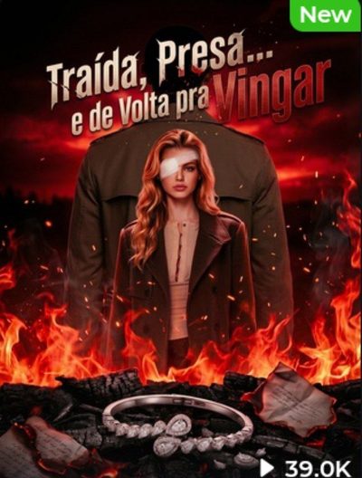 Capa da miniss&eacute;rie Traída, Presa... e de Volta Pra Vingar