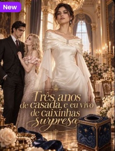 Capa da miniss&eacute;rie Três Anos de Casada, e Eu Vivo de Caixinhas Surpresa -