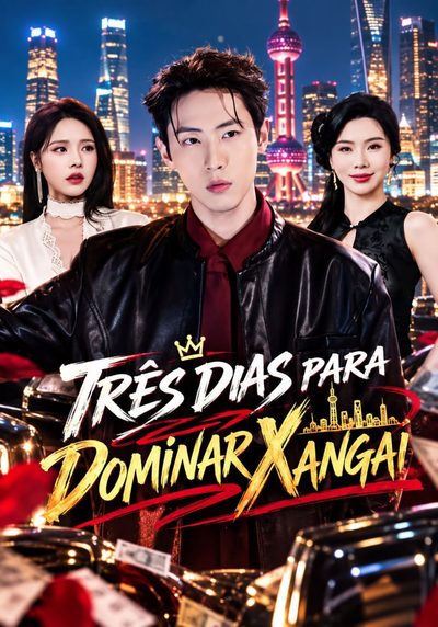 Capa da miniss&eacute;rie Três Dias para Dominar Xangai