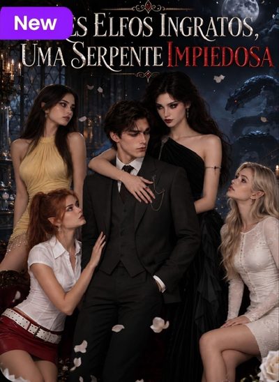 Capa da miniss&eacute;rie Três Elfos Ingratos, uma Serpente Impiedosa