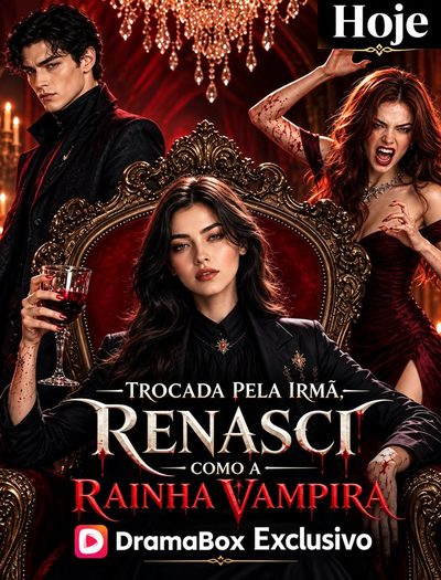 Capa da miniss&eacute;rie Trocada Pela Irmã, Renasci Como a Rainha Vampira -