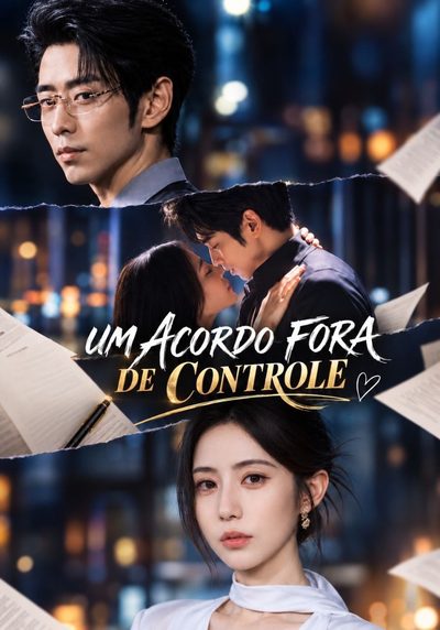 Capa da miniss&eacute;rie Um Acordo Fora de Controle
