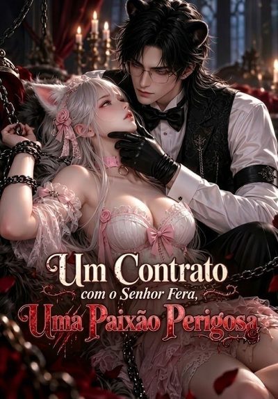 Capa da miniss&eacute;rie Um Contrato com o Senhor Fera, uma Paixão Perigosa