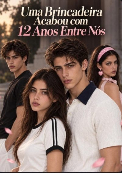 Capa da miniss&eacute;rie Uma Brincadeira Acabou com 12 Anos Entre Nós
