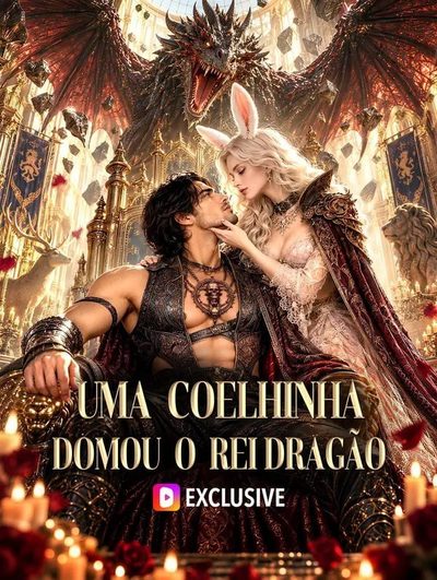 Capa da miniss&eacute;rie Uma Coelhinha Domou o Rei Dragão