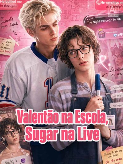 Capa da miniss&eacute;rie Valentão na Escola, Sugar na Live