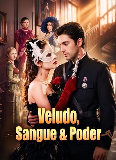 Capa da minisserie Veludo Sangue e Poder