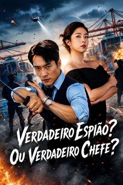 Capa da miniss&eacute;rie Verdadeiro Espião? Ou Verdadeiro Chefe?