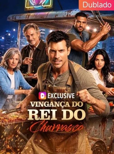 Capa da miniss&eacute;rie Vingança do Rei do Churrasco