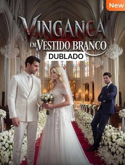 Capa da minisserie Vingança em Vestido Branco dublado