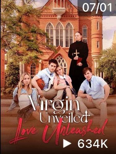 Capa da minisserie Virgem Revelada Amor sem Limites Virgin Unveiled Love Unleashed