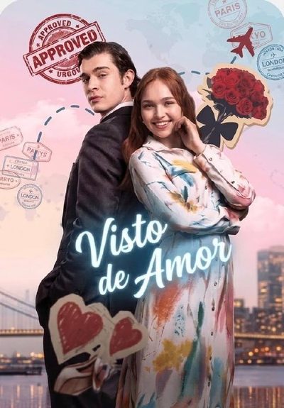 Capa da miniss&eacute;rie Visto de Amor