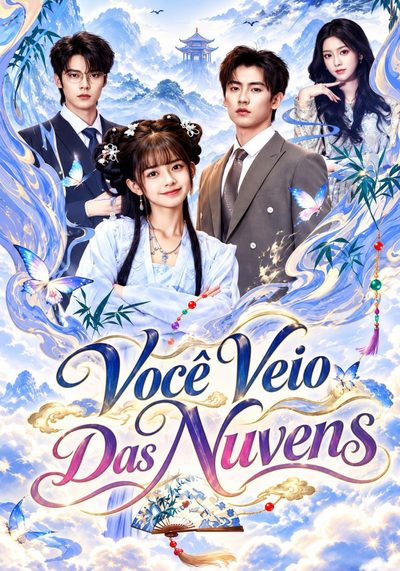 Capa da miniss&eacute;rie Você Veio das Nuvens