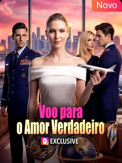 Capa da minisserie Voo para o Amor Verdadeiro ✅ Corrigido