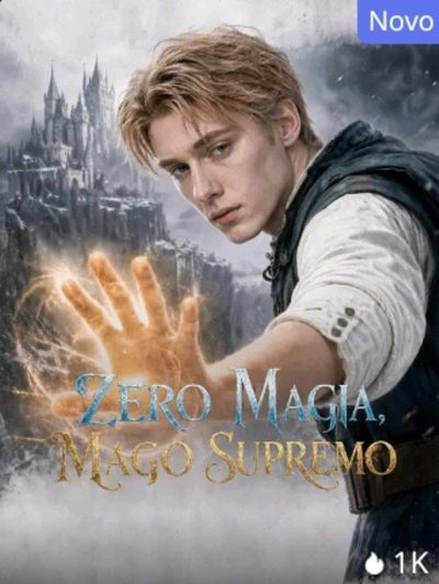 Capa da miniss&eacute;rie Zero Magia, Mago Supremo
