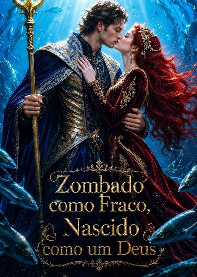 Capa da miniss&eacute;rie Zombado Como Um Fraco, Nascido Como Um Deus